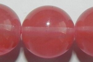 Розовый кварц Черри - браслетные бусины